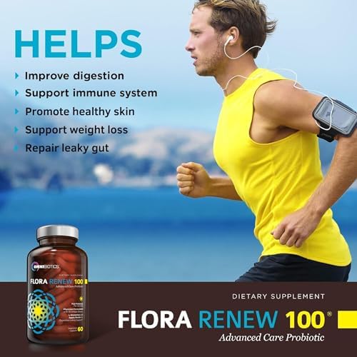 100 Billion Probiotics - 15-Strain Probiotic for Women & Men, DRCaps Delayed Release, Prebiotics, L-Glutamine, Apple Pectin, Gut Lining Support