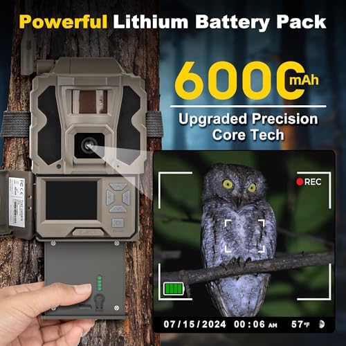4-Pack Rechargeable Battery & Charging Station for Tactacam Reveal | Lipo Lithium, 4‑port charging, LED power meter, solar ready