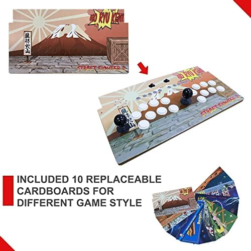 Mini Retro Console Fighting Stick for Arcade1Up Cabinet
