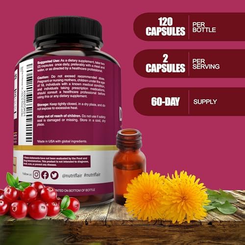NutriFlair D-Mannose 120 Capsules