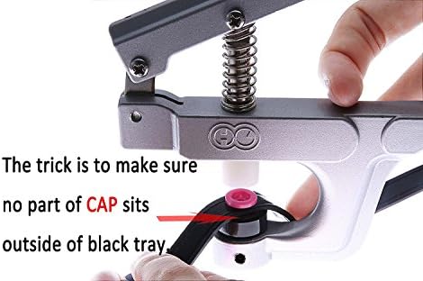 Original KAM Snaps Starter Kit 360 Sets Size 20 12 Colors Pliers | Lead-Free & CPSIA Compliant, Plastic T5 Snap Button Kit, No-Sew Fasteners