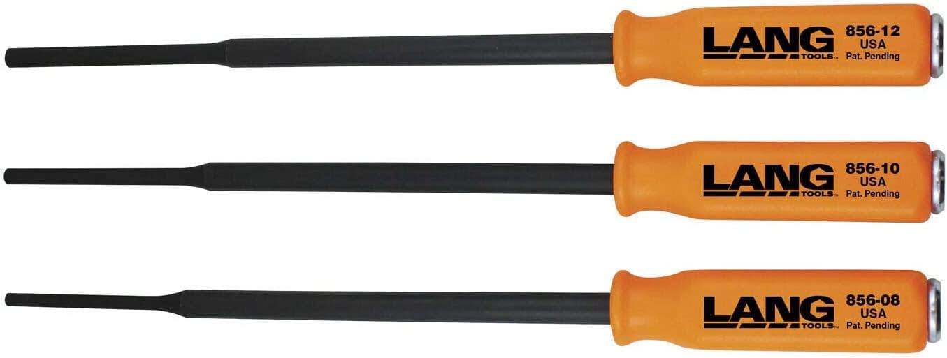 Lang Tools A & E HAND TOOLS - 3Pc. 16 Long Pin Punch Set (856-3ST), One Size