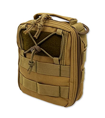 Lightning X Gunshot Trauma/Hemorrhage Control Kit in MOLLE IFAK Pouch - TAN