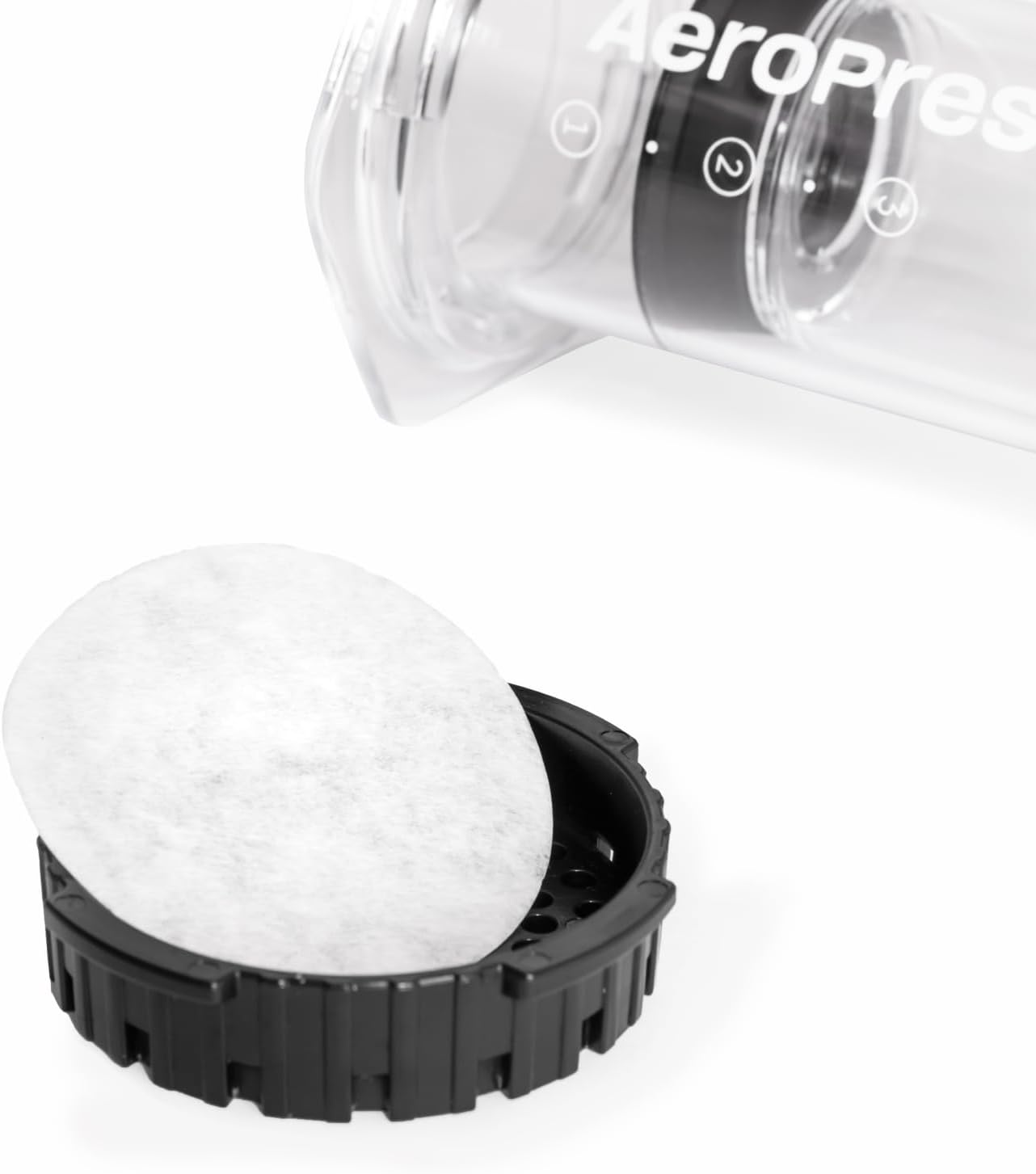 AeroPress White Paper Micro-Filters, 2 pack, 700 Count Count | Compostable Coffee Filters Made From White, Chlorine-Free Paper