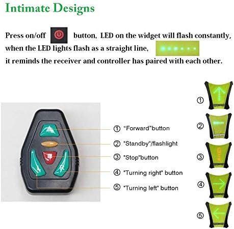 LED Turn Signal Safety Vest with Direction Indicator
