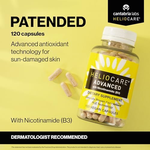 Heliocare Advanced with Nicotinamide Antioxidant Supplement