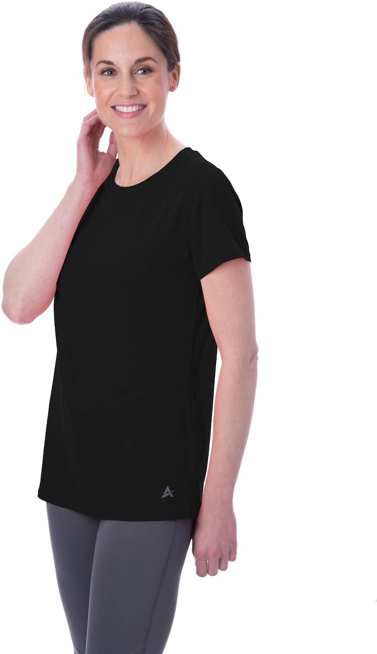 Arctic Cool Women's Instant Cooling Short Sleeve Crew Neck Shirt