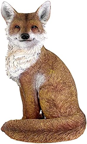 Design Toscano Fabian, the Flamboyant Fox Garden Statue