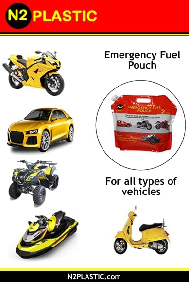 2 Gallon Gas Pouch (Foldable-Expandable gas pouch