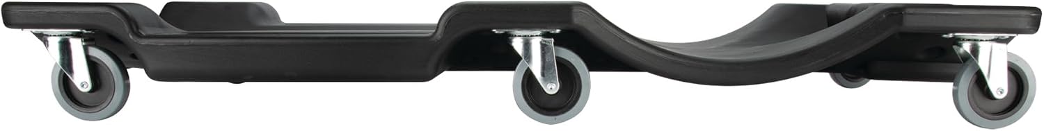 Performance Tool W85014 38 in. Low-Profile Automotive Mechanics Creeper | Oversized x-frame low profile creeper with 2-inch extra cushion padding. 5-inch jumbo swivel casters. 300 lb. capacity