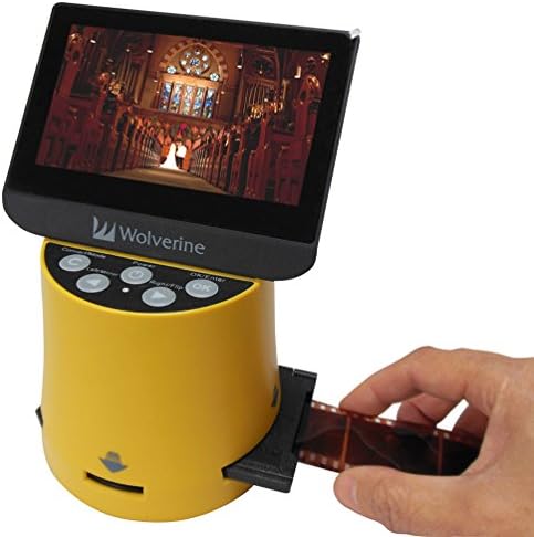 Wolverine Titan 8-in-1 High Resolution 35mm, 127, 126, 110 and APS Film to Digital Converter with 4.3" Screen and HDMI Output