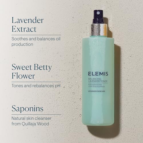 ELEMIS Balancing Toner | Alcohol-Free Purifying Facial Treatment Gently Softens, Soothes