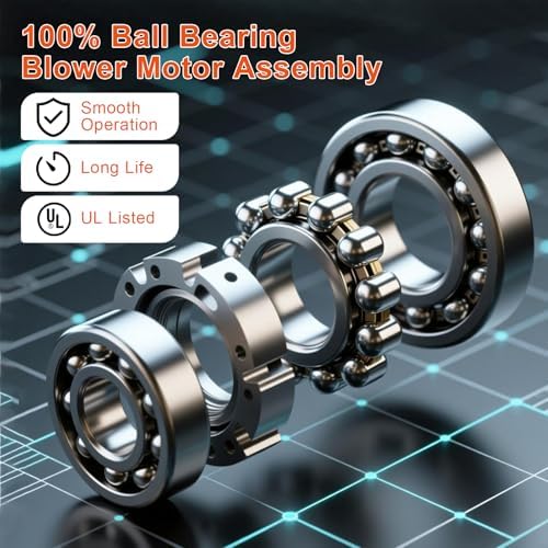 Replacement Fireplace Blower Kit for Heatilator, Majestic, Lennox, Temco Fireplace
