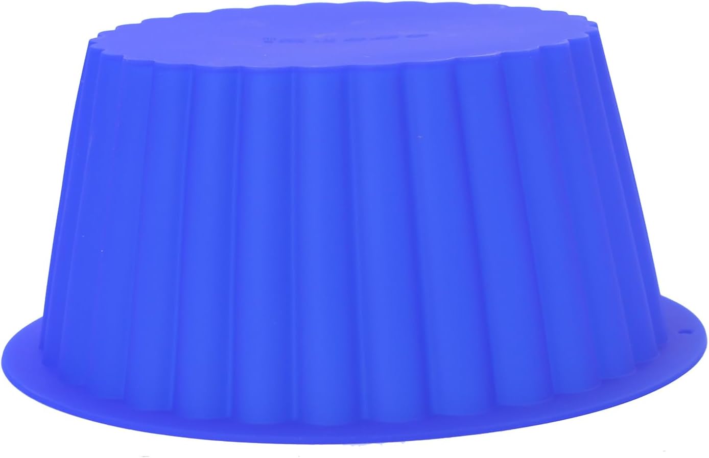 X-Haibei Giant Cupcake Pan Round Chocolate Cake Bread Bakeware Silicone Mold Top Dia. 7.8inch,Bottom 5.3inch, Height 3.5 inch