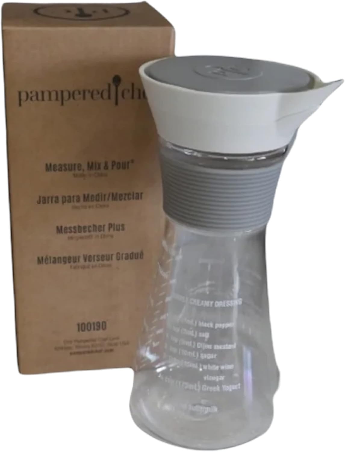 Pampered Chef Mix, Measure