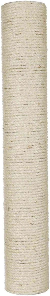 TRIXIE Replacement Sisal Post for Cat Scratching Posts, Backup Scratcher for Indoor Cat Furniture, Trees and Towers, 3.5 in x 23.6 in (9 x 60 cm)