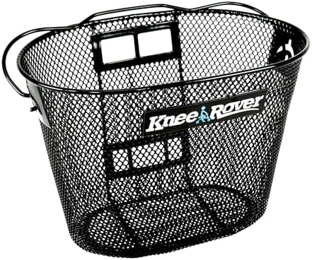 KneeRover Knee Scooter Basket Accessory with Convenient Handle | Knee Rover Basket Attachment, Includes Universal Bracket Mount