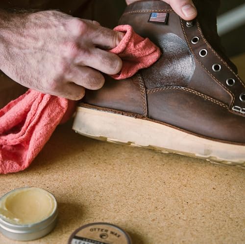 Leather Salve | Leather Cleaner & Conditioner | All-Natural Balm for Furniture, Boots, Jackets, Shoes & Bag