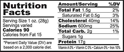Buffalo Bills 18 Oz Sweet & Spicy Western Cut Beef Jerky, 15 Slabs Per Bag | USDA Inspected, Thin-Sliced, A Little Dry, 100% US Beef , 8" X 4" Slabs, Western-Style Jerky,Protein-Rich Meat Snacks