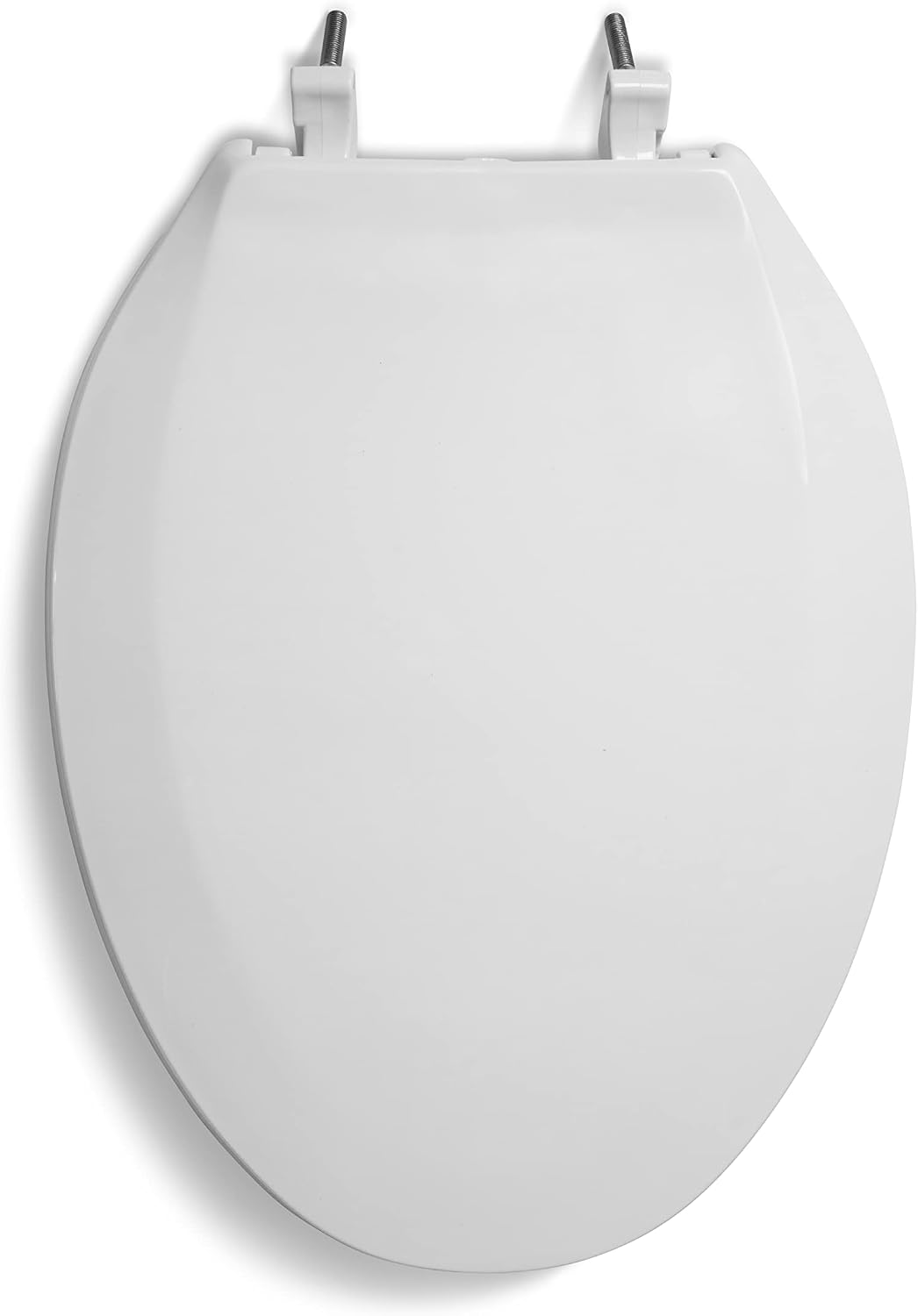 Centoco 3 inch Raised Toilet Seat for Seniors, Elongated, White | Closed Front, Cover, Plastic, 3L800STS-001, Made in the USA