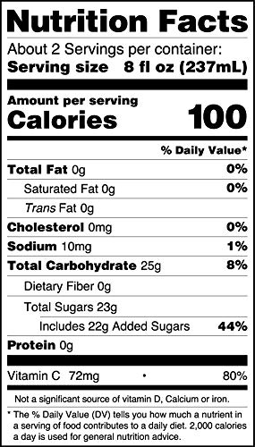 Langers Ruby Red Grapefruit Juice Cocktail, 15.2 Fl Oz (Pack of 12)