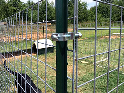 One Man Fencing PM Livestock Panel T-Post Connector - 50 Pack