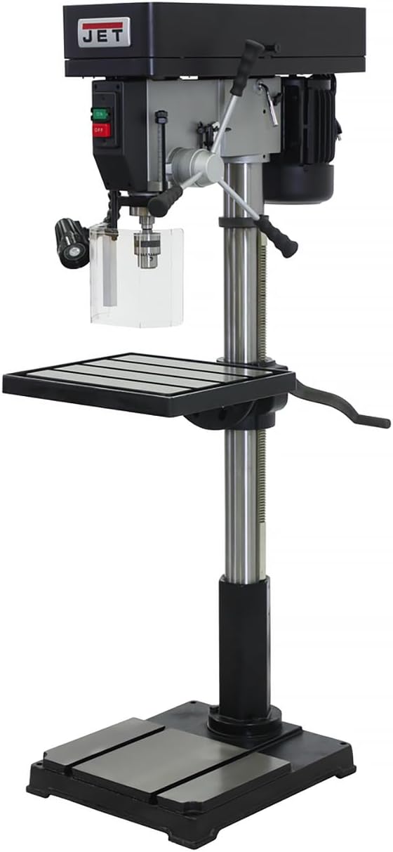 JET 22-Inch Floor Drill Press, 12 Speed, 1-1/2 HP, 115/230V 1Ph (Model IDP-22)