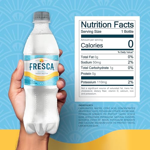 Fresca Citrus Soda, 12 Ounce (Pack of 12).
