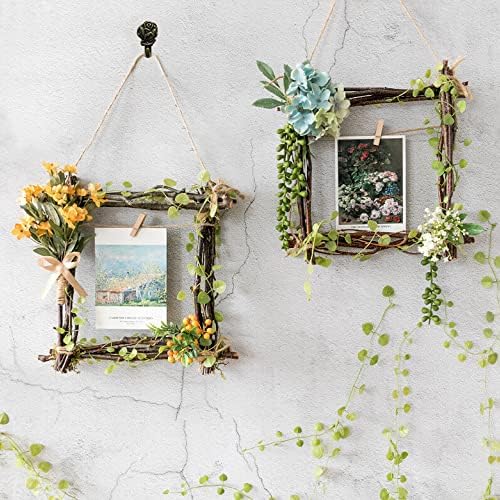 Rose Push Pin Picture Hanger, Piece-18 Picture Hanging Nails on Wooden or Fabric Wall, Perfect for Decorative Photo Wall