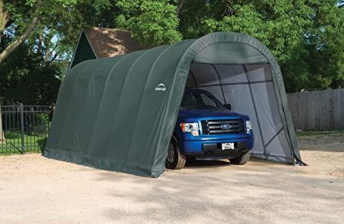 ShelterLogic 73342 Green 12'x20'x10' Round Style Shelter