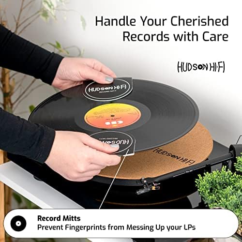 9-in-1 Vinyl Record Cleaning Kit – Anti-Static Cleaner, Carbon Fiber & Velvet Brushes, Stylus Gel, Microfiber Cloth