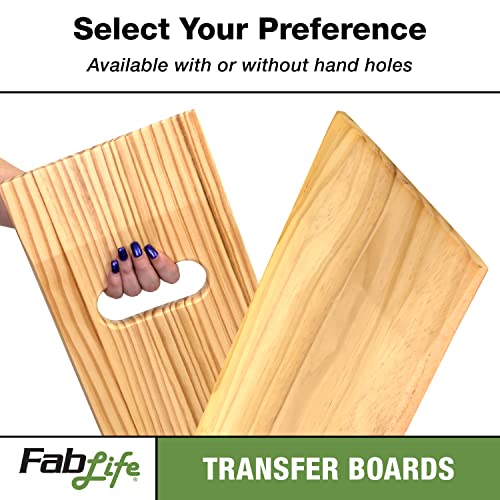 Generic 50-3000 FabLife Deluxe Hardwood Transfer Board for Easy Patient Transfer, 8" x 24"