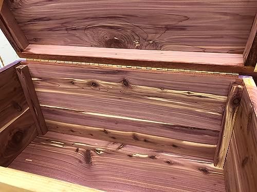 cedar chest, hope and keepsake storage, cabin and bedroom furniture, storage trunk, wooden cedar chest, real wood furniture