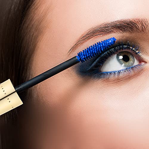 Vegan Black Mascara for Sensitive Eyes, Natural Hypoallergenic mascara, Buildable Lengthening and Volumizing for Natural Looking, Cruelty Free, Ophthalmologist Tested- By Gaya cosmetics
