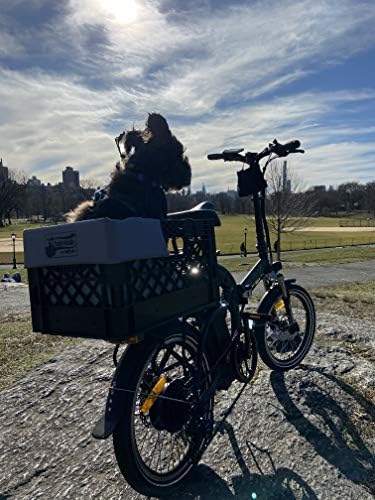 DIY Conversion/Bike Dog Carrier Package (Crate NOT Included) Padded Liner is 2 Sizes in One + 4 Point Safety Harness & Heavy Duty Fasteners Holds