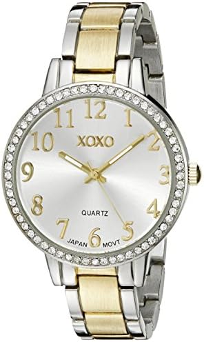 XOXO Women's XO5847 Analog Display Analog Quartz Two Tone Watch