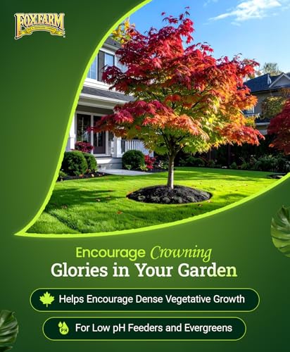 FoxFarm Happy Frog Japanese Maple Fertilizer - Supports Vegetative Growth & Strong Branch Development - 4-3-4 Blend with Soil Microbes & Mycorrhizal