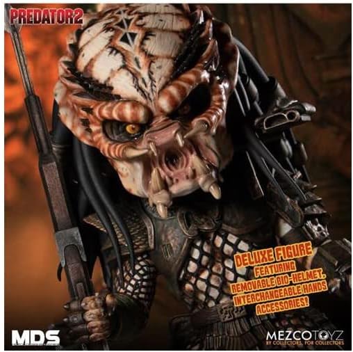 MDS Predator 2 City Hunter 6IN Deluxe Stylized ROTO FIG