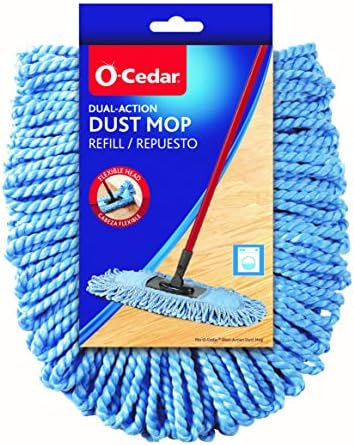 O-Cedar Dual-Action Wood Floor Dust Mop Refill, 1 CT