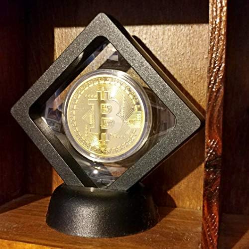 Skelang 3D Floating Display Case Display Stand Holder Suspension Frame for AA Medallion, Antique，Challenge Coin, Chip, Jewelry