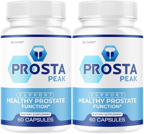 (2 Pack) Prosta Peak Capsules - Official ProstaPeak Support Supplement Pills For Men - Maximum Strenght