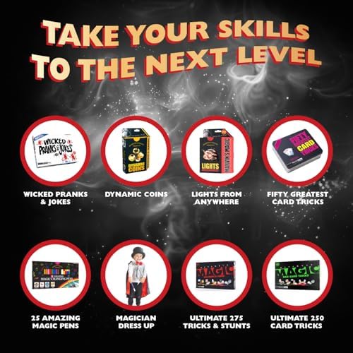 Marvin's Magic - Rubik's Amazing Box of Magic Illusions - Magic Set for Kids, Rubik's Set - Tricks for Children