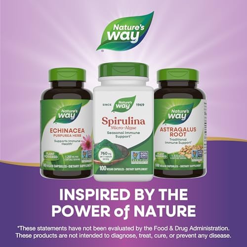 Nature's Way Spirulina Micro-Algae, Seasonal Immune Support*