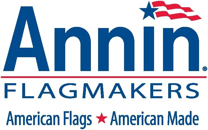 Annin Flagmakers Nylon American Flag - 5x8 ft (Model 2557) 100% Made in USA