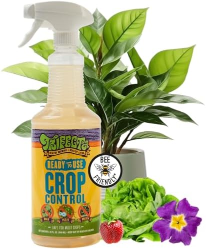 Trifecta Crop Control Super Concentrate | 4 oz | All-in-One Pesticide, Fungicide, Miticide And Insecticide | For Spider Mites, Mildew, Mold And Botrytis