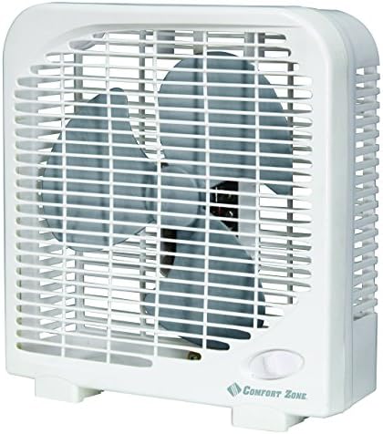 Comfort Zone 9 Inch Portable Box Fan