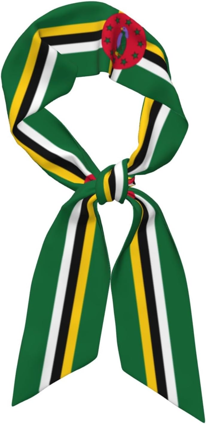 Country Flag Scarf For Women, Multi‑purpose Ribbon, Fashion Neck Hair Handbag Accessory, Versatile Bandana Headband