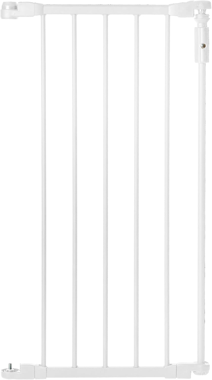 Toddleroo by North States - Deluxe Décor Safety Gate: Hardware Mounted Extra Wide Metal Baby Gate - Adjustable Child Gate - 38.3 to 72 Inches Wide - 30 Inches Tall - Matte Bronze