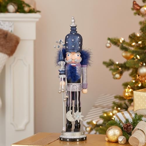 Kurt Adler Hollywood Night Stars Nutcracker, 19-Inch