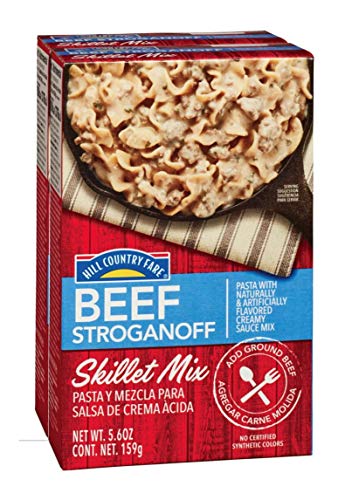Hill Country Fare Beef Stroganoff Skillet Mix 5.6oz (Pack of 2) hamburger helper